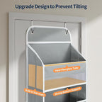 Yecaye Over The Door Organizer, Heavy Duty Hanging Organizers and Storage - Image 2