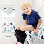 30 Pack Toilet Seat Covers Disposable, Large Waterproof Potty Covers - Image 2
