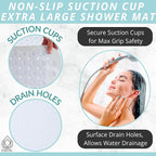 ENKOSI Extra Large Shower Mat Non Slip - Image 2