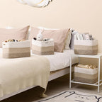 Shelf Baskets for Organizing, Storage Baskets for Shelves, Woven Baskets for - Image 6