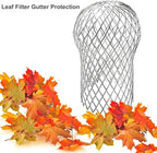 6 Pack Downspout Guard Filter, Gutter Downspout Guard Gutter Guard Strainer - Image 7