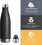 MEWAY 17oz Sport Water Bottle 4 Pack Vacuum Insulated Stainless Steel - Image 3