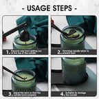 PATOISE 3 in 1 Candle Accessory Set, Candle Wick Trimmer Cutter, Candle Snuffer - Image 7