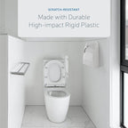 EZbrnd Wall Mount Half-Fold Toilet Seat Cover Dispenser - Image 4