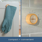 S&T INC. Round Adhesive Push Towel Hooks - Image 5