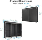VIPEK V5C Heavy Duty Covered Clothes Rack Portable Closet Rack, Adjustable - Image 6