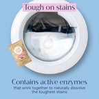 Fab Tab Laundry Detergent Tablets, Plant-Based Formula, Removes Tough Stains - Image 3