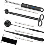 Lsnisni Candle Wick Cutter and Trimmer Set, Electric Lighter, Wick Dipper - Image 6