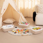 OIAHOMY 3 Pack Storage Baskets for Organizing, Woven Cotton Rope Basket for - Image 5