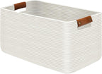 Large Collapsible Laundry Basket, Clothes Hamper by Goodheim