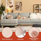PATIKIL 70x6.2 Inch Linen Repair Tape, Repair Fabric Patch Self Adhesive Couch - Image 3