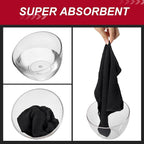 200 Pcs Microfiber Cleaning Cloth 16x16 Inch Microfiber Towels - Image 3