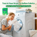 DR.EASY SUMMER FRESH Dryer Sheets Plant Based Formula 200 Ct Fabric Softener - Image 5