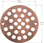 4-Inch Screw-in Shower Strainer Drain Cover Replacement Floor Strainer - Image 2