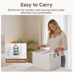 StorageWorks 45L Extra Large Fabric Storage Bins - Image 5