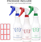 Plastic Spray Bottle Heavy Duty All-Purpose Empty Spraying Bottles Leak Proof - Image 7