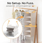 Extra Deep Hanging Closet Organizer - Image 4