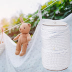 3/8 Inch White Polyester Rope - Image 5