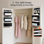 LAMU 6-Tier Over The Door Organizer, Swing - Image 4
