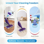 Refillable Bottle for Swiffer Wet Jet Mop - 500ml /17 FL OZ - Leak-Proof HDPE - Image 7
