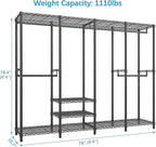 VIPEK V40 Wire Garment Rack Heavy Duty Clothes Rack - Image 4