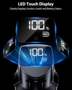 Cordless Vacuum Cleaner, 75Mins/48KPa/580W Self-Standing Vacuum Cleaners - Image 7