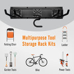 Garden Tool Storage Rack, Outdoor Power Tools Hangers - Image 4