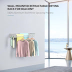Drying Rack Clothing, Clothes Drying Rack Wall Mounted, Laundry Drying Rack - Image 6