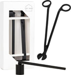 Candle Wick Trimmer and Candle Snuffer Accessory Set – Pick Your Color by Airy+Abode