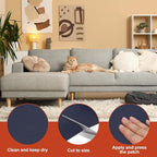 PATIKIL Leather Patches Tape for Furniture, 3.2 x 61 Inch Self Adhesive Vinyl - Image 3