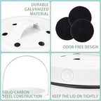 Vipush Compost Bin with Lid Small Countertop Compost Bin includes Inner Liner & - Image 4