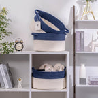 Medium and Large Woven Basket//With Handle, Used - Image 7
