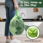 10-13 Gallon Compostable Trash Bags - Image 3