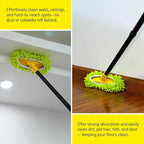 Grout Brush with Long Handle, Rotation Tile Grout Cleaning Tool, Wall Cleaner - Image 3