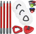 Spin Mop Heads Replacements for O Ceda EasyWring 1-Tank System, 3 Microfiber by Uoiispet