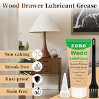 Wood Drawer Wax Lubricant Paste Door-Ease Lubricant Wear-Resistant Eliminate - Image 2