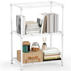 450 lbs Wire Storage Shelving 3-Tier Utility Shelving Unit Steel Organizer Wire by MEIGAOPLASTICANDMETALHKCOLIMITED