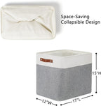 DULLEMELO Extra Large Storage Baskets, Fabric Storage Bins - Image 2