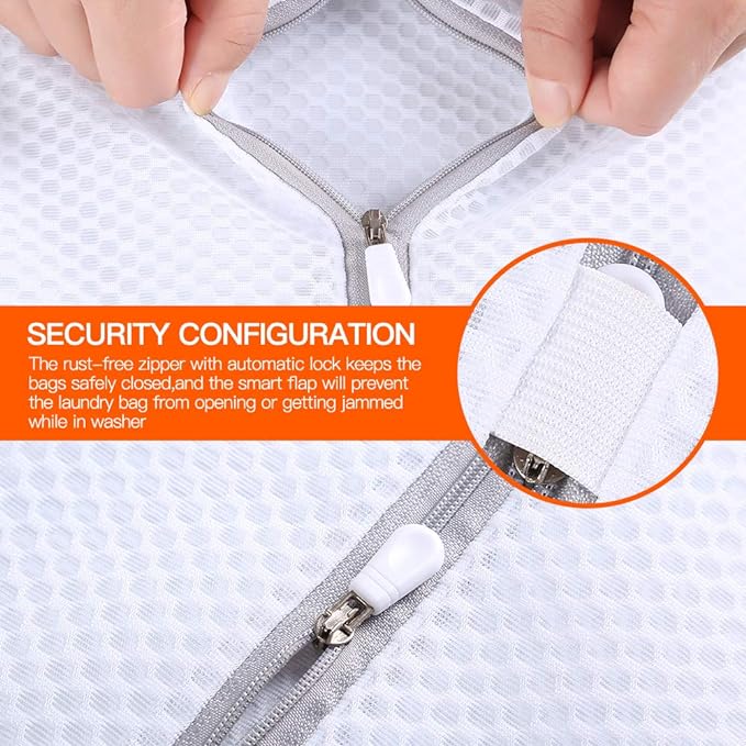 Kimmama Laundry Bags Mesh Wash Bag, Lingerie Bags - Image 3