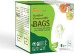 OrangeBio 6~8 Gallon Compostable Trash Bags, Plant-Based Garbage Bags - Image 7