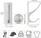 Self-Adhesive Coat Hooks for Hanging - Image 4