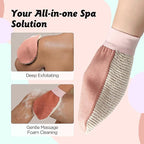 LOTTA Dual-Sided Exfoliating Gloves - Image 4