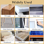 Strong Adhesive Door Weather Stripping, 2Inch Wide X 1/13 Inch Thick, Foam - Image 7