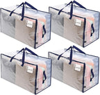 VENO 4 Pack Moving and Storage Bags, Heavy Duty, Alternative to Moving Boxes by Veno