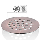 rrajj 4-1/4 Inch Round Snap-in Shower Floor Drain Cover Replacement Cover - Image 3