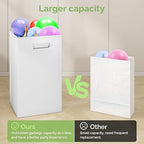 Extra Strong Corrugated Cardboard Portable Garbage Can, 4 Pack Reuseable and - Image 3