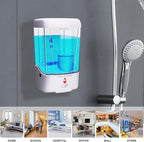 Automatic Soap Dispenser Wall Mounted: 700ml/23.7oz Commercial Hand Soap - Image 5