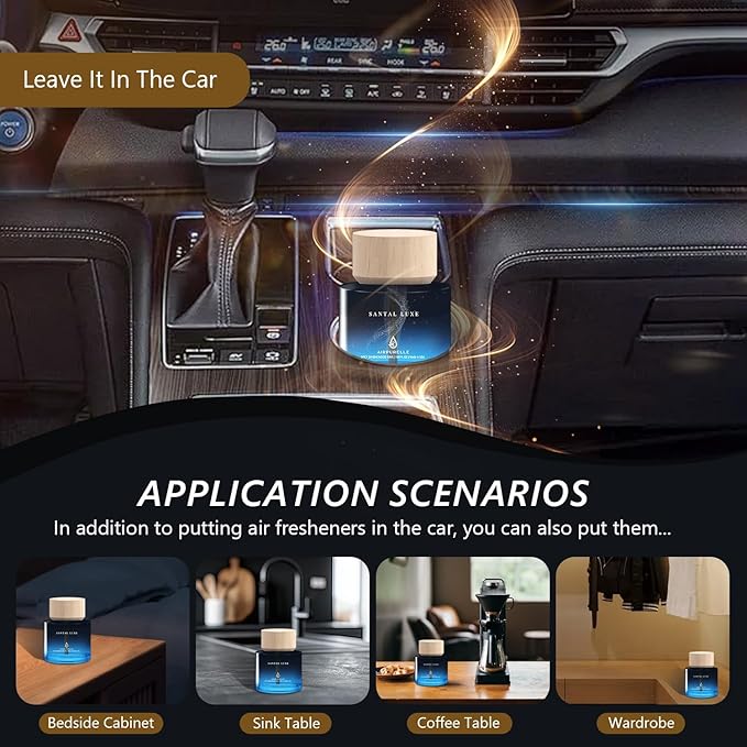 Car Air Freshener for Men & Women – Long-Lasting Spicy Sandalwood Essential Oil - Image 8