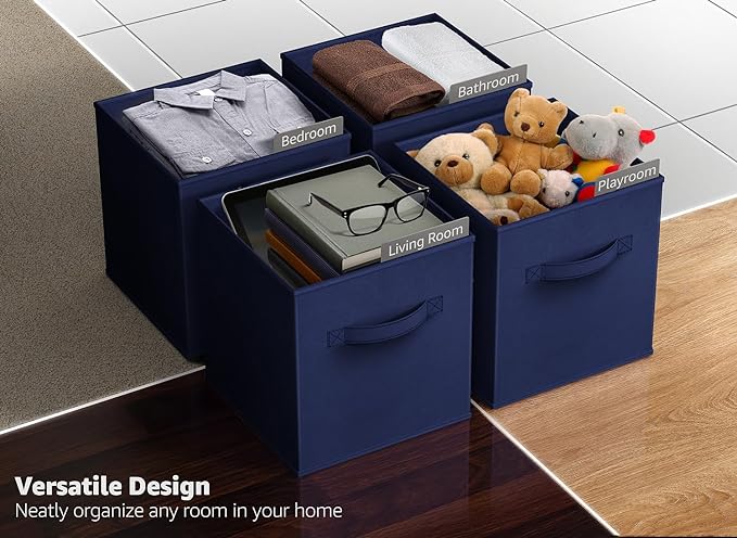 Sorbus Fabric Storage Cubes - Image 6
