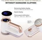 iRUNTEK Rechargeable Fabric Shaver, Electric Commercial Lint Remover - Image 4